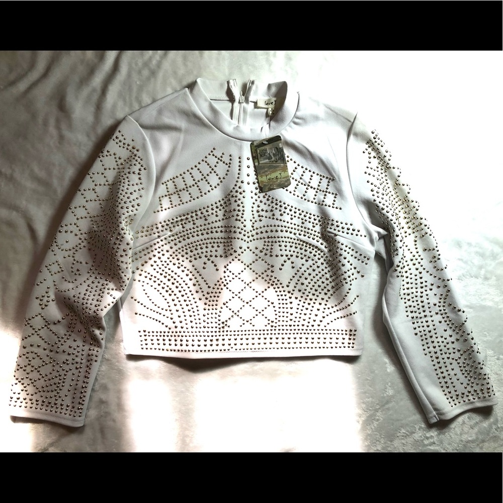 Brand New Love J Crop Top